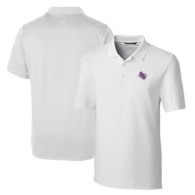 Men's Cutter & Buck White Stephen F Austin Lumberjacks Big Tall Forge Stretch Polo