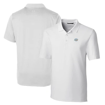 Men's Cutter & Buck White Southern University Jaguars Big Tall Forge Stretch Polo