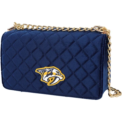 Women's Cuce Nashville Predators Velvet Team Color Bag