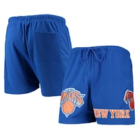 Men's Pro Standard Royal New York Knicks Mesh Capsule Shorts