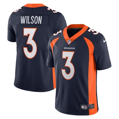 Men's Nike Russell Wilson Navy Denver Broncos Alternate Vapor Limited Jersey