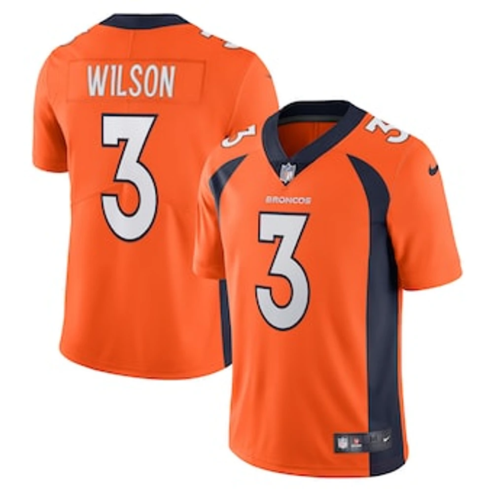 Men's Nike Russell Wilson Denver Broncos Team Vapor Limited Jersey