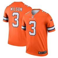 Men's Nike Russell Wilson Orange Denver Broncos Alternate Legend Player Performance Top