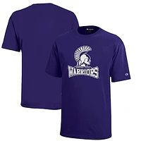Youth Champion Purple Winona State Warriors Jersey T-Shirt