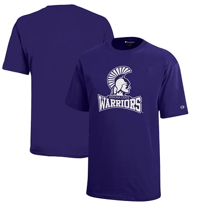 Youth Champion Purple Winona State Warriors Jersey T-Shirt