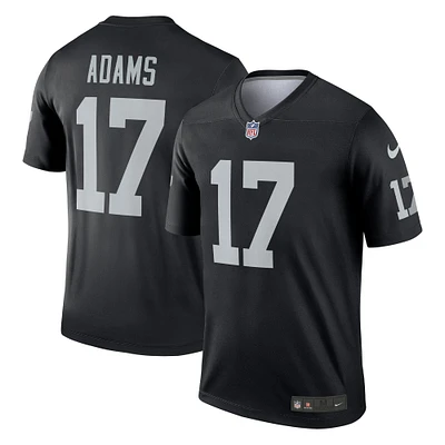 Men's Nike Davante Adams Black Las Vegas Raiders Team Legend Player Performance Top