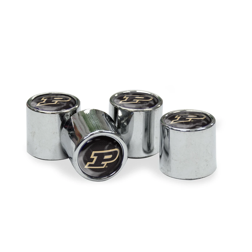 WinCraft Purdue Boilermakers Mini Team Logo Valve Stem Covers