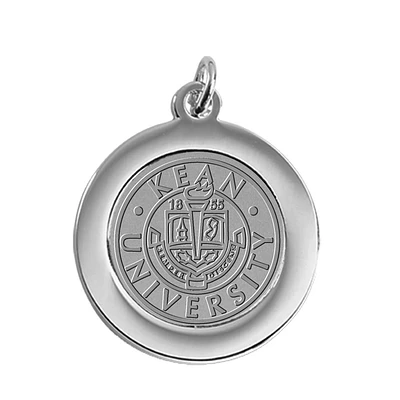 Silver Kean University Cougars Team Pendant