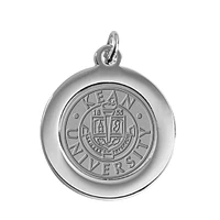 Silver Kean University Cougars Team Pendant