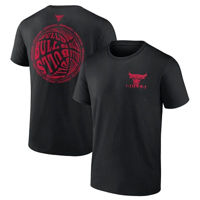 Men's Fanatics Black Chicago Bulls Street Collective - T-Shirt