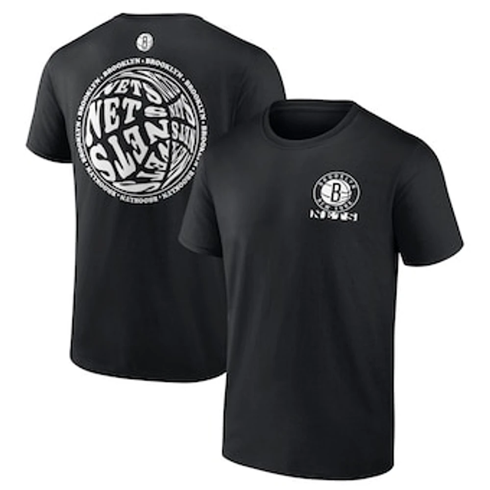 Men's Fanatics Black Brooklyn Nets Street Collective - T-Shirt