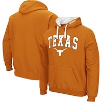 Men's Colosseum Texas Orange Longhorns Big & Tall Arch Logo 2.0 Pullover Hoodie