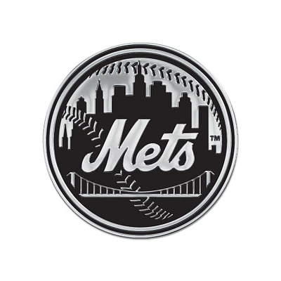 WinCraft New York Mets Team Chrome Car Emblem