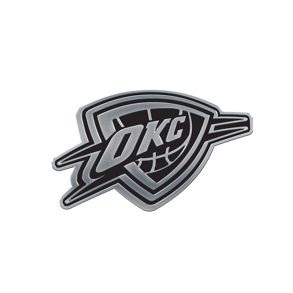 WinCraft Oklahoma City Thunder Team Chrome Car Emblem