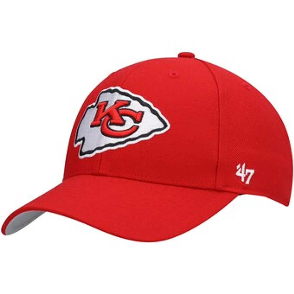 Men's '47 Red Kansas City Chiefs MVP Adjustable Hat