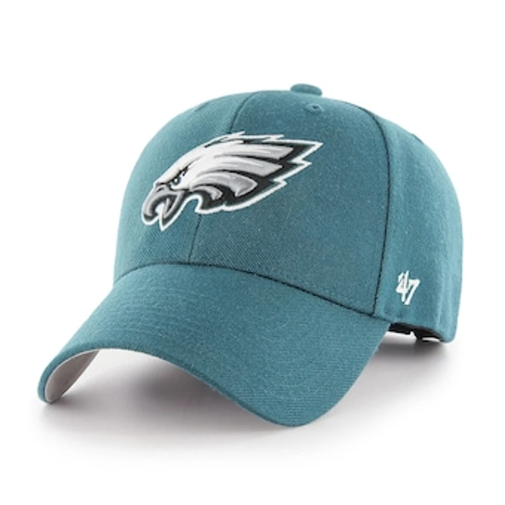 Men's '47 Midnight Green Philadelphia Eagles MVP Adjustable Hat