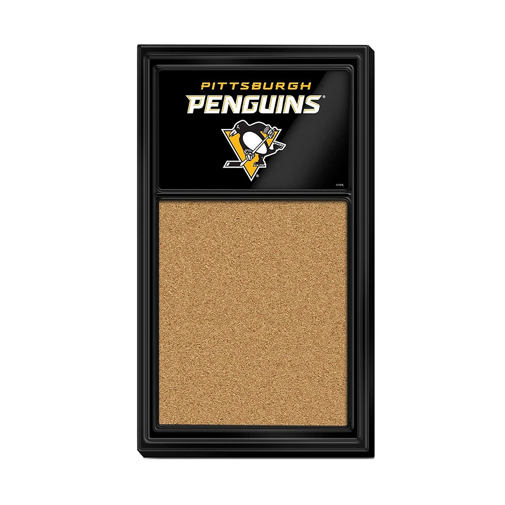 Pittsburgh Penguins 31'' x 17.5'' Cork Note Board