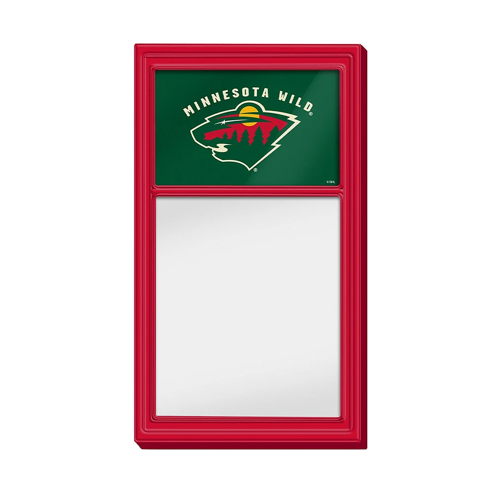 Minnesota Wild 31'' x 17.5'' Dry Erase Note Board