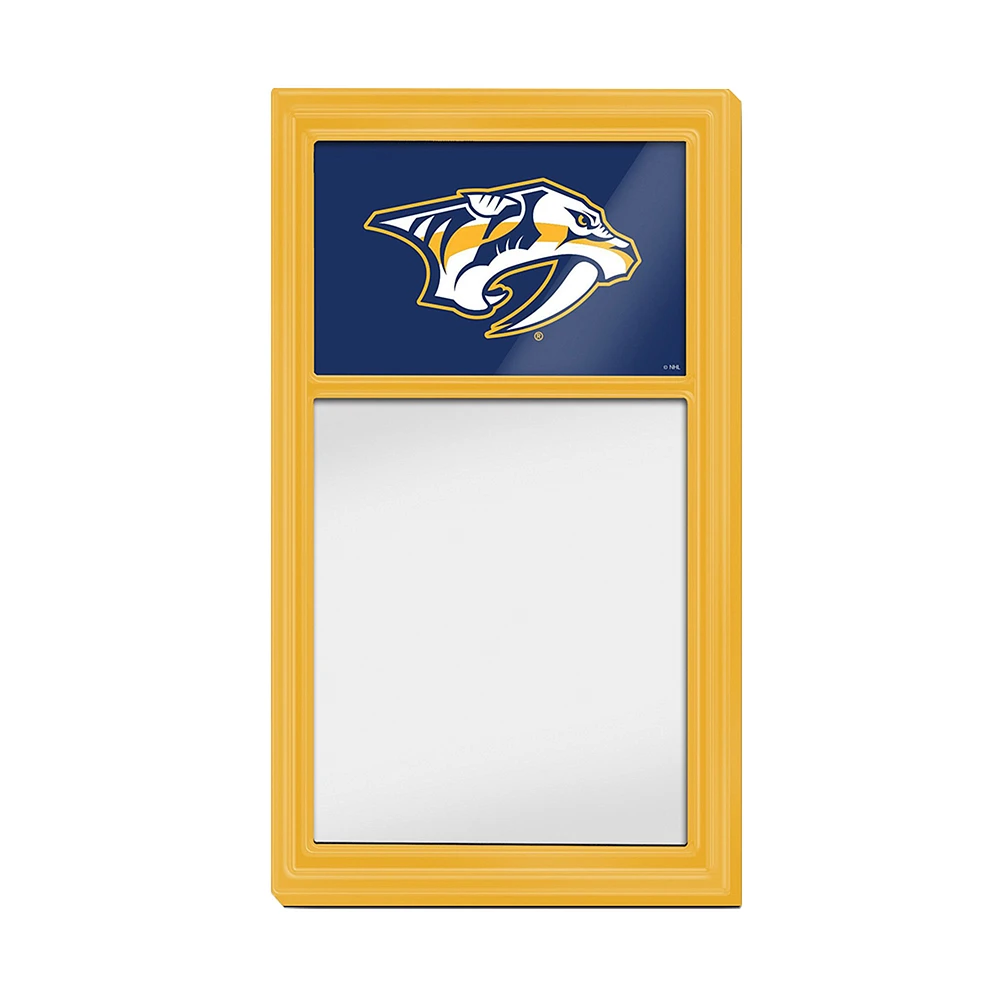 Nashville Predators 31'' x 17.5'' Dry Erase Note Board