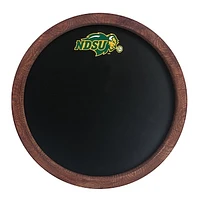 NDSU Bison 20.25'' Round Chalkboard Faux Barrel Top Sign