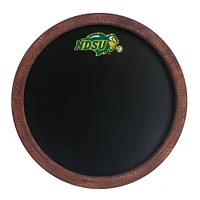 NDSU Bison 20.25'' Round Chalkboard Faux Barrel Top Sign
