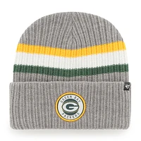 Men's '47  Gray Green Bay Packers Highline Cuffed Knit Hat