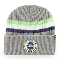 Men's '47  Gray Seattle Seahawks Highline Cuffed Knit Hat
