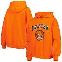 Women's Tommy Hilfiger Orange Denver Broncos Becca Drop Shoulder Pullover Hoodie