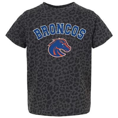 Youth Gameday Couture Leopard Boise State Broncos All the Cheer T-Shirt