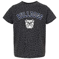 Youth Gameday Couture Leopard Butler Bulldogs All the Cheer T-Shirt