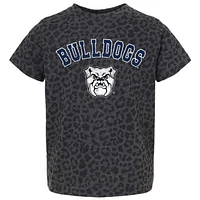 Youth Gameday Couture Leopard Butler Bulldogs All the Cheer T-Shirt