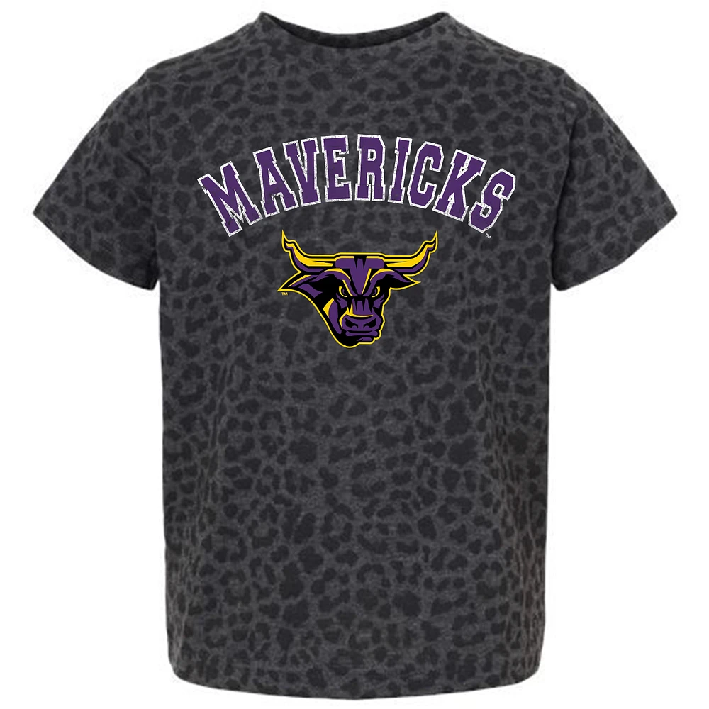 Youth Gameday Couture Leopard Minnesota State University Mankato All the Cheer T-Shirt