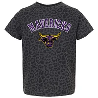 Youth Gameday Couture Leopard Minnesota State University Mankato All the Cheer T-Shirt