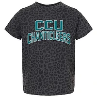 Youth Gameday Couture Leopard Coastal Carolina Chanticleers Fan Favorite T-Shirt