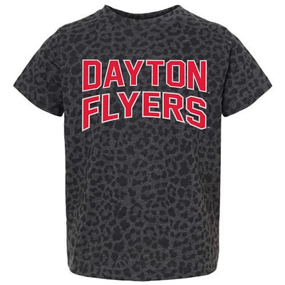 Youth Gameday Couture Leopard Dayton Flyers Fan Favorite T-Shirt