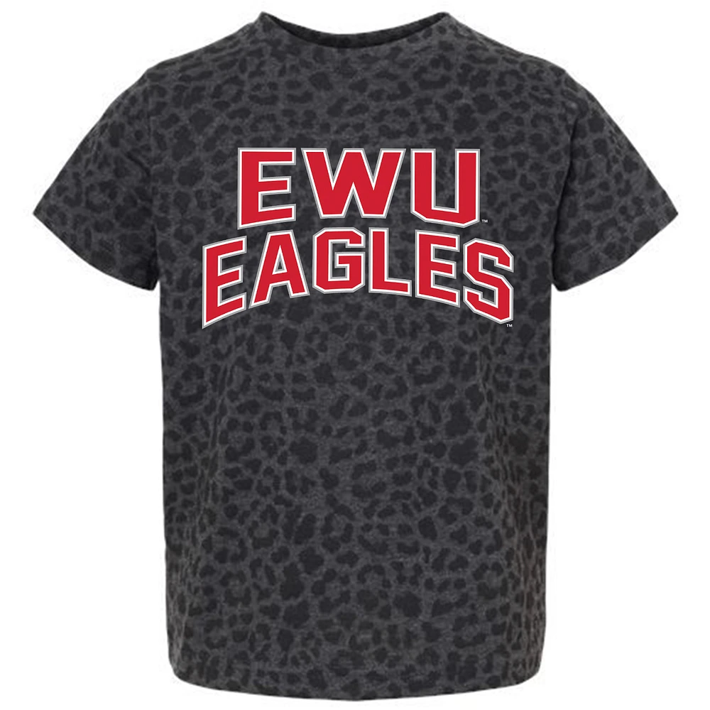 Youth Gameday Couture Leopard Eastern Washington Eagles Fan Favorite T-Shirt