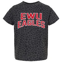Youth Gameday Couture Leopard Eastern Washington Eagles Fan Favorite T-Shirt