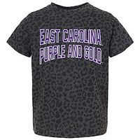 Youth Gameday Couture Leopard ECU Pirates Fan Favorite T-Shirt
