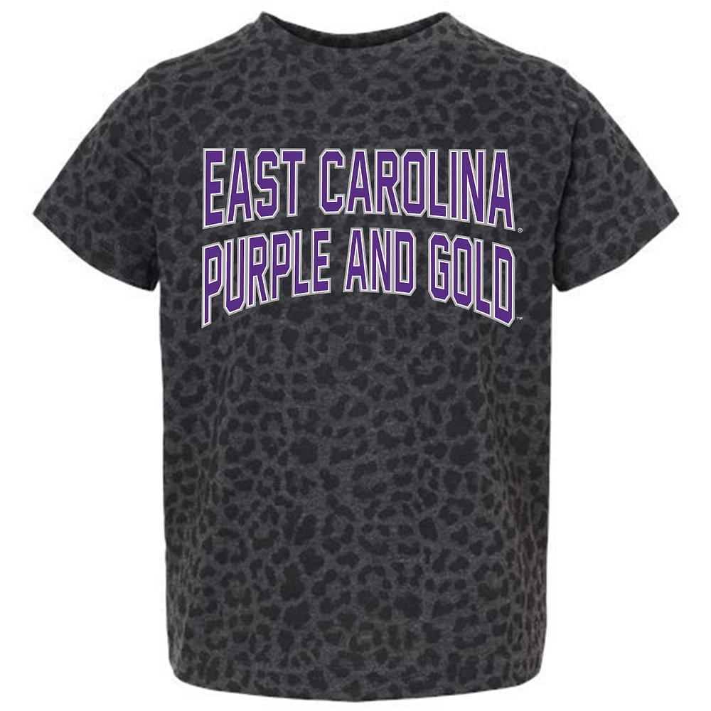 Youth Gameday Couture Leopard ECU Pirates Fan Favorite T-Shirt