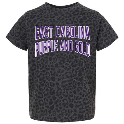 Youth Gameday Couture Leopard ECU Pirates Fan Favorite T-Shirt