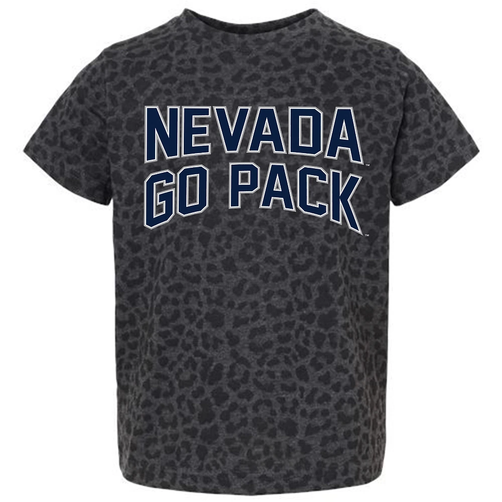 Youth Gameday Couture Leopard Nevada Wolf Pack Fan Favorite T-Shirt