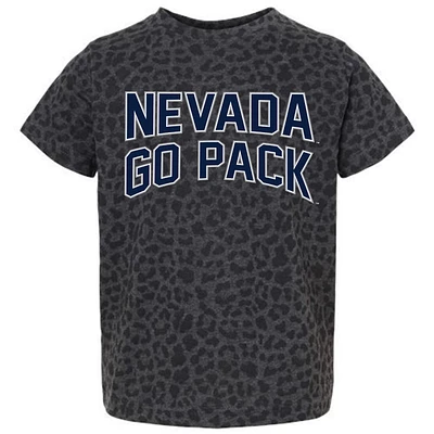 Youth Gameday Couture Leopard Nevada Wolf Pack Fan Favorite T-Shirt