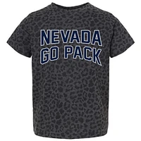 Youth Gameday Couture Leopard Nevada Wolf Pack Fan Favorite T-Shirt