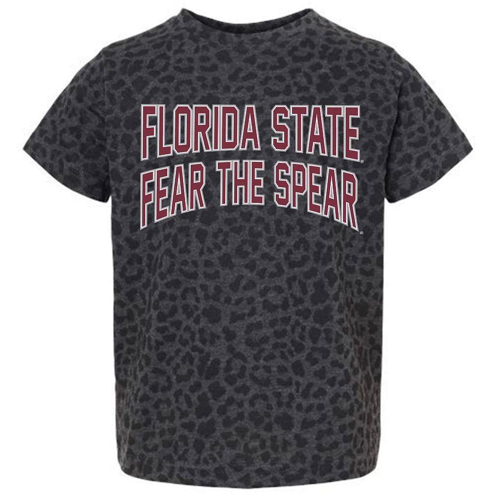 Youth Gameday Couture Leopard Florida State Seminoles Fan Favorite T-Shirt