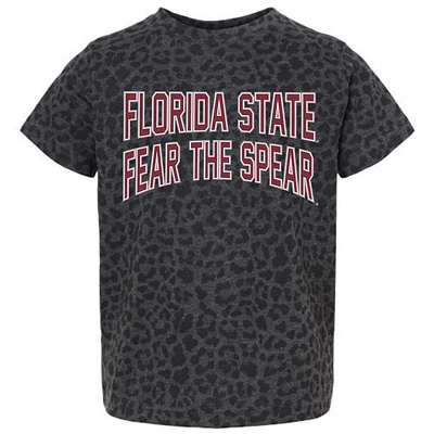Youth Gameday Couture Leopard Florida State Seminoles Fan Favorite T-Shirt