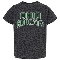 Youth Gameday Couture Leopard Ohio Bobcats Fan Favorite T-Shirt