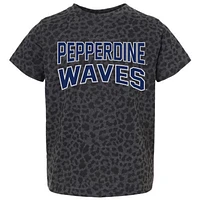 Youth Gameday Couture Leopard Pepperdine Waves Fan Favorite T-Shirt