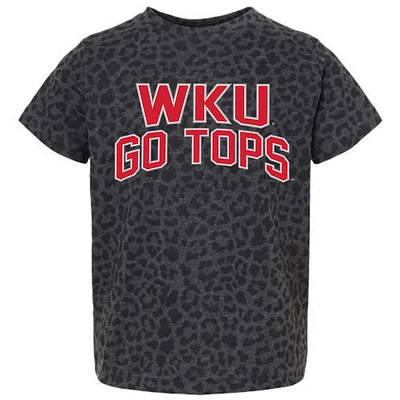 Youth Gameday Couture Leopard Western Kentucky Hilltoppers Fan Favorite T-Shirt