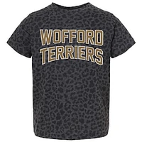 Youth Gameday Couture Leopard Wofford Terriers Fan Favorite T-Shirt