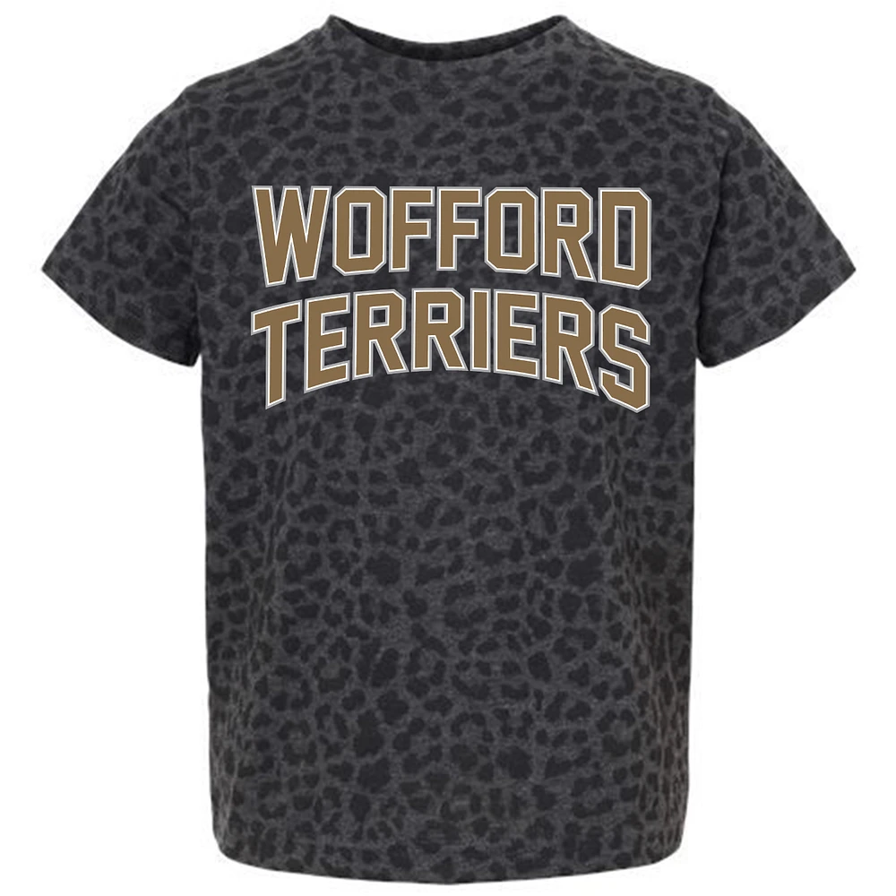 Youth Gameday Couture Leopard Wofford Terriers Fan Favorite T-Shirt